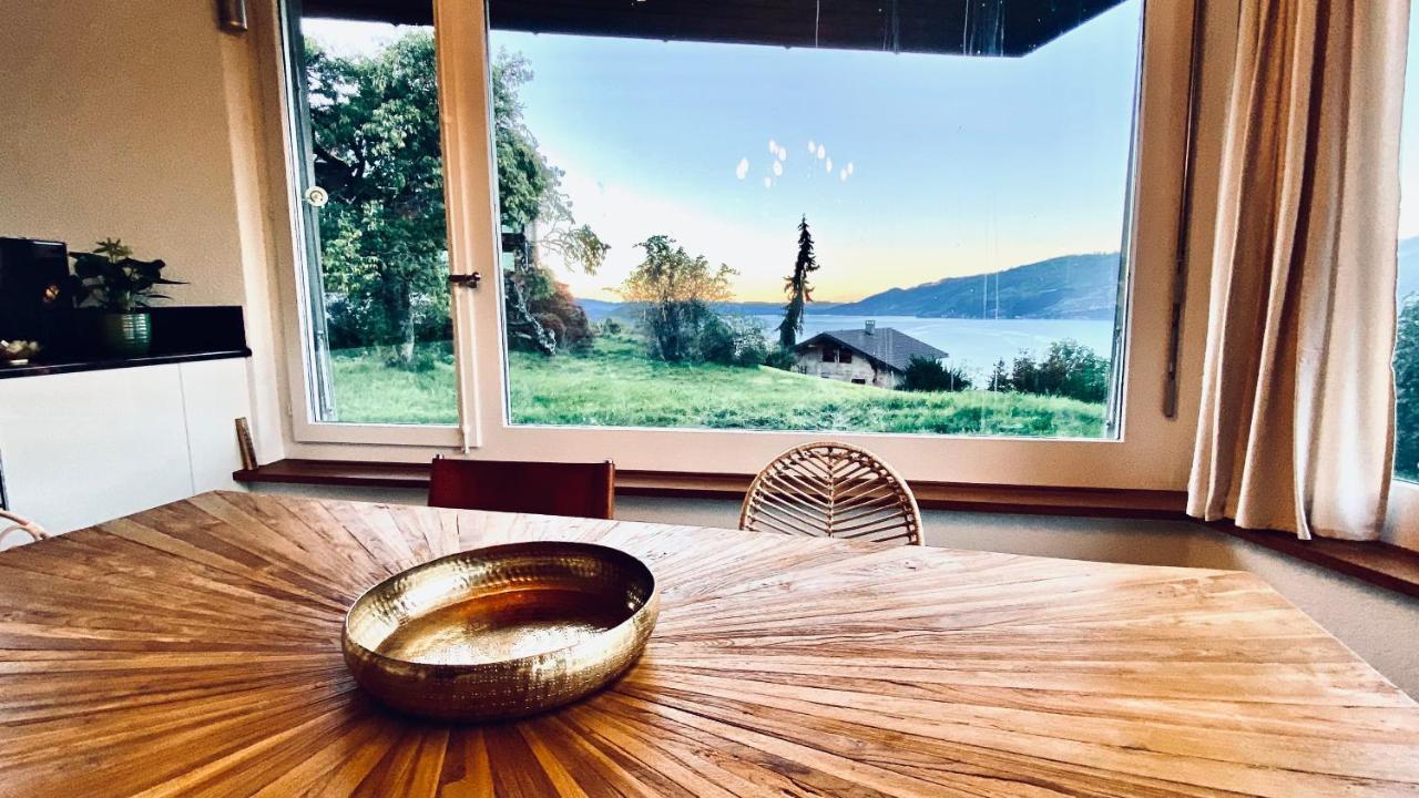 Lakeview Little House Krattigen 外观 照片