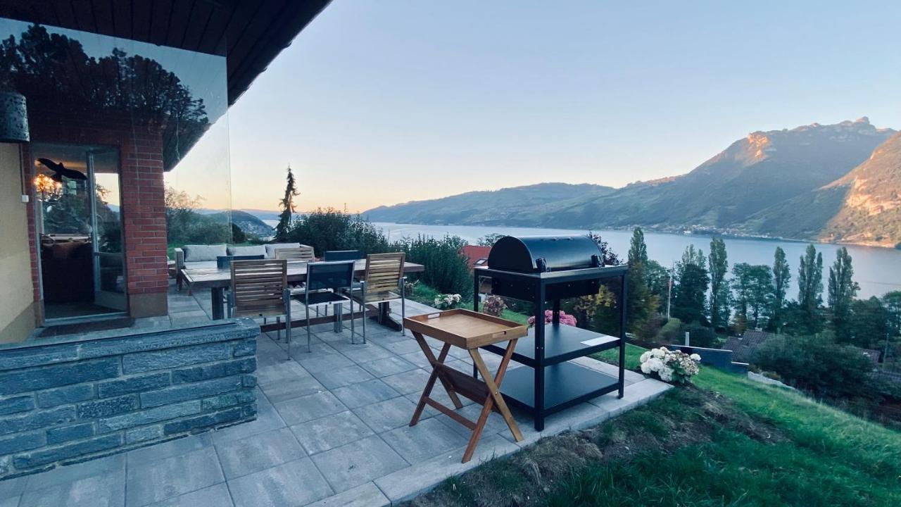 Lakeview Little House Krattigen 外观 照片
